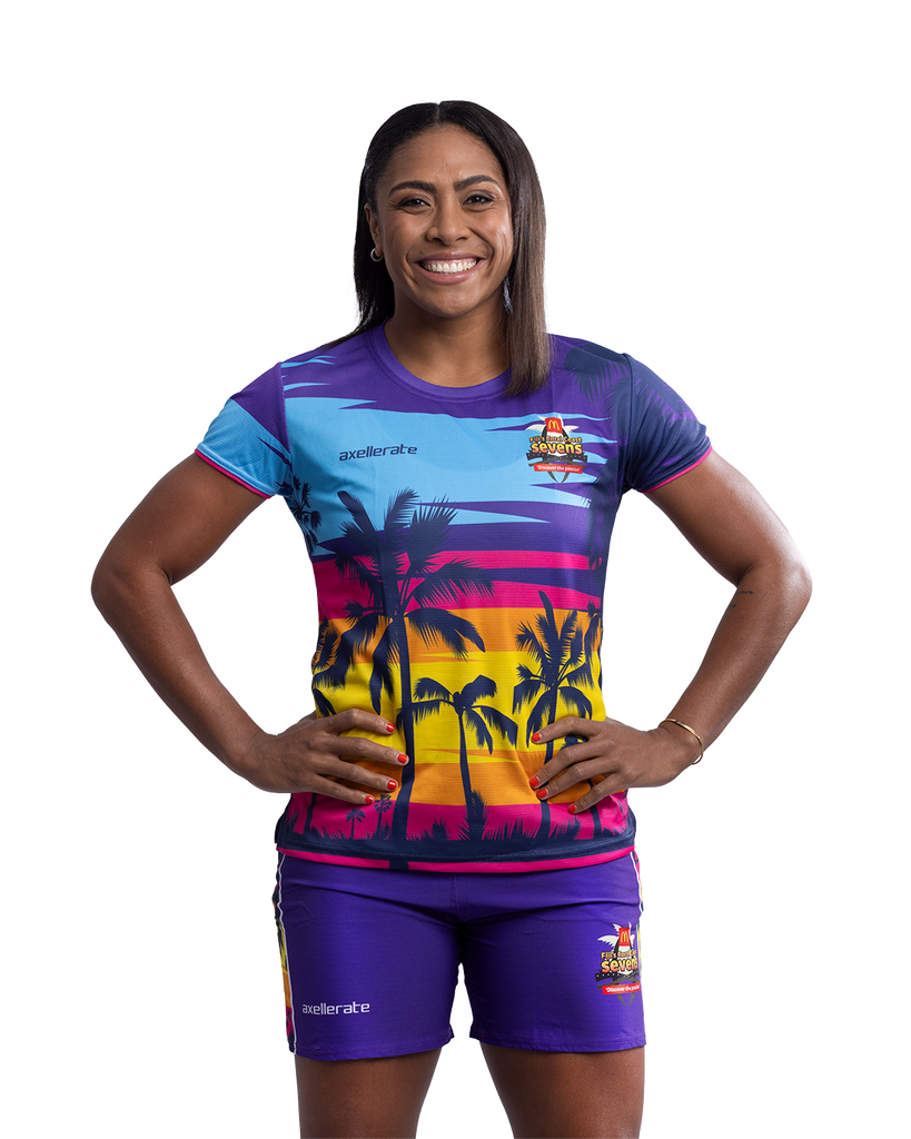 Fiji's Coral Coast 7's 2024 Training T-Shirt