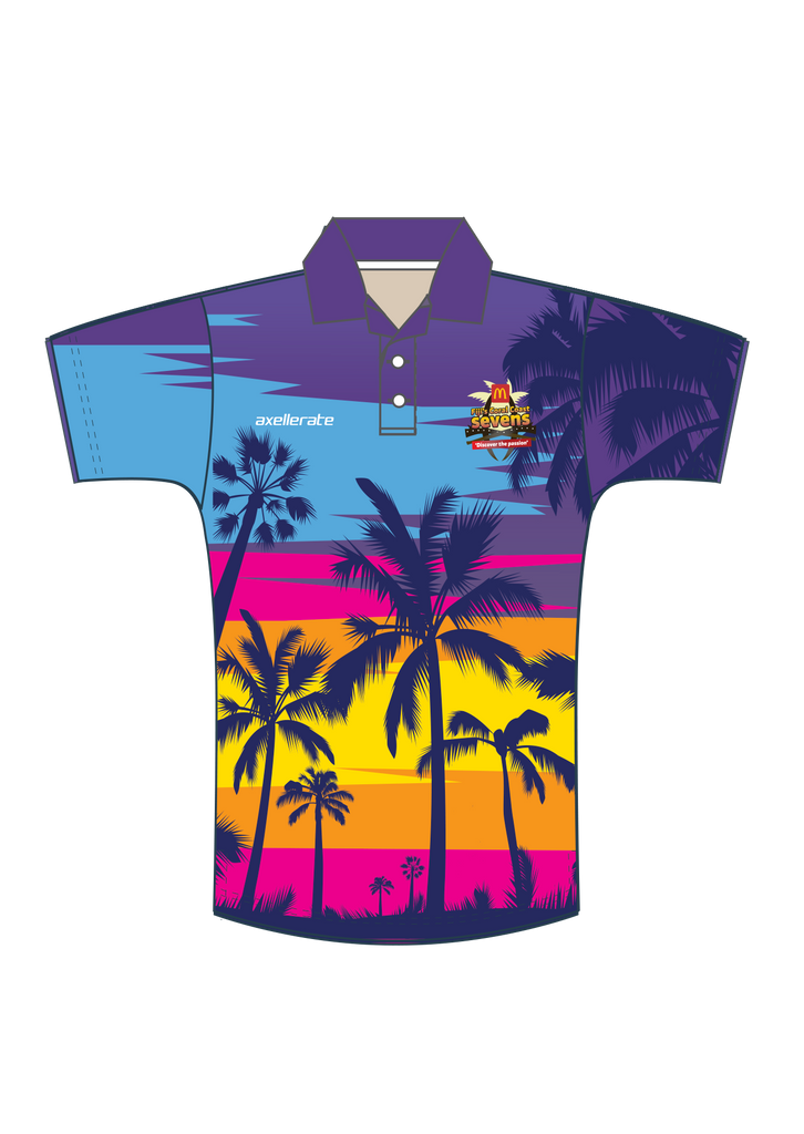 Fiji's Coral Coast 7's 2024 Polo Shirt (Unisex)