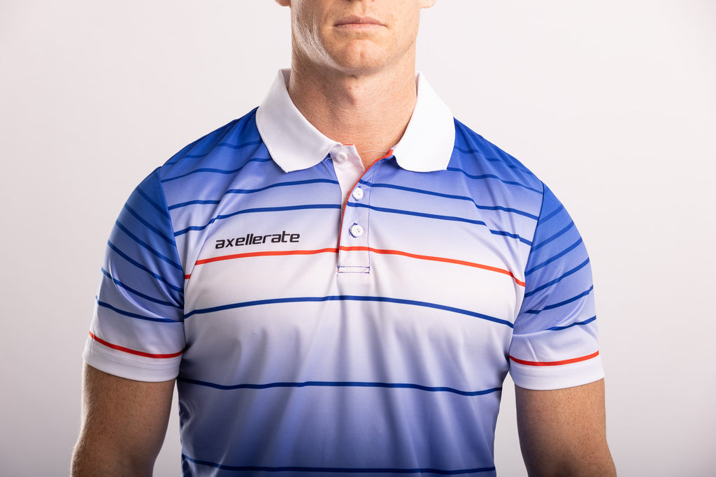 Blue Stripped Polo Shirt