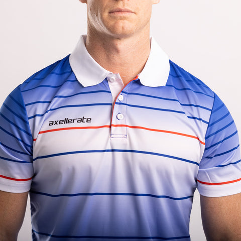 Blue Stripped Polo Shirt