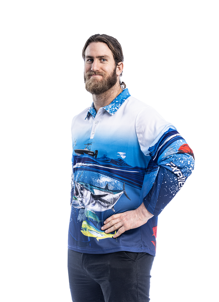 Axellerate Long Sleeve Fishing Shirt