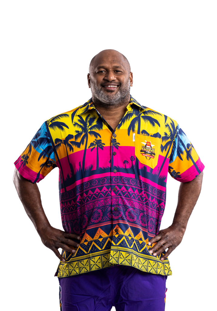 Fiji's Coral Coast 7's 2024 Bula Shirt