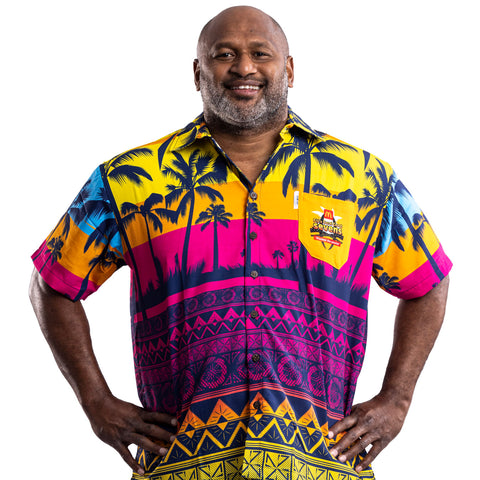 Fiji's Coral Coast 7's 2024 Bula Shirt