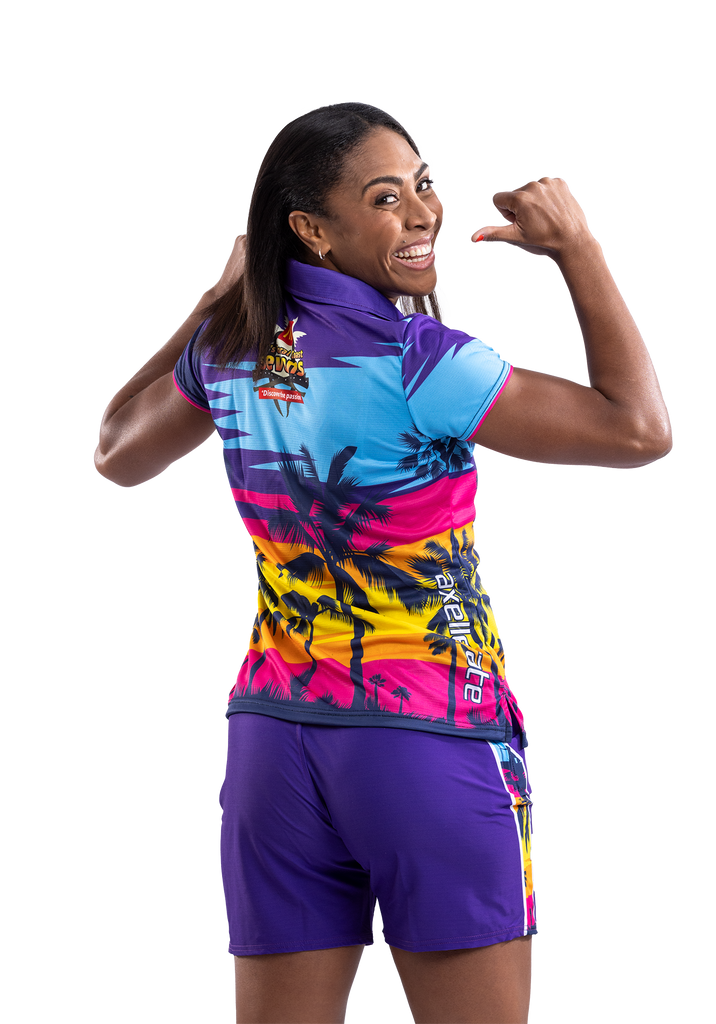Fiji's Coral Coast 7's 2024 Polo Shirt - Womens