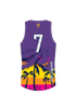 Fiji's Coral Coast 7's 2024 Basketball Vest/Singlet