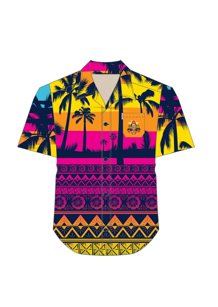 Fiji's Coral Coast 7's 2024 Bula Shirt
