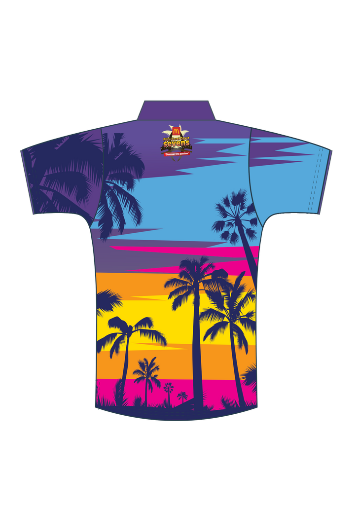Fiji's Coral Coast 7's 2024 Polo Shirt (Unisex)
