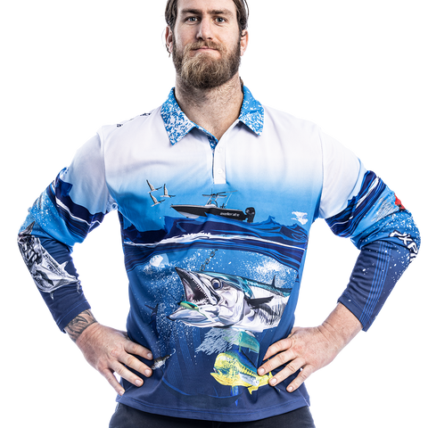 Axellerate Long Sleeve Fishing Shirt