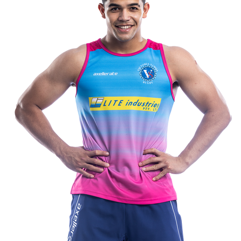Victoria Samoa Training Singlet